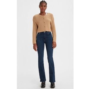 High Rise Bootcut Jeans